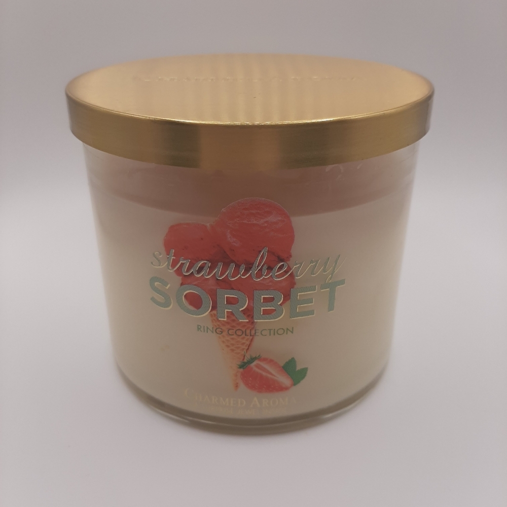 Strawberry Sorbet Candle - Charmed Aroma